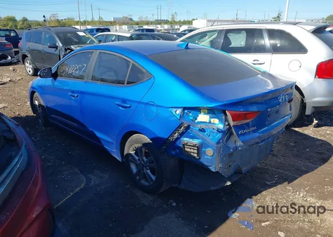 2017 Hyundai Elantra Se из США, поврежденный, VIN KMHD84LF2HU190062